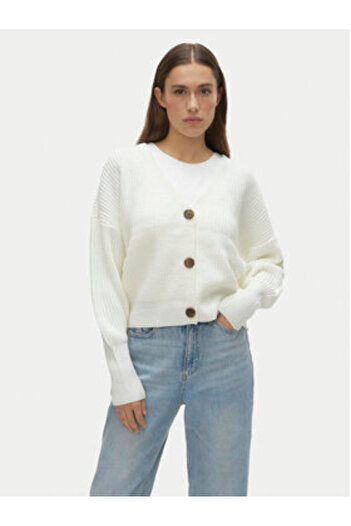 Vero Moda Women's Cardigan 10249632 White