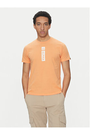 Alpha Industries Men's T-Shirt 146509 Orange