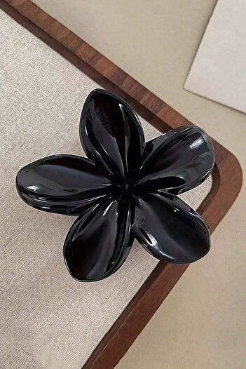 TAKIŞTIR Siyah Renk Lotus Mandal Toka