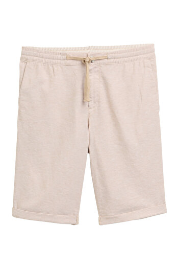 Tom Tailor Men's material shorts 1044715 Beige