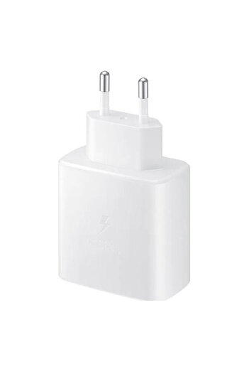 Samsung Incarcator Priza Type-C Samsung EP-TA845EWE Fast Charging 45W White Bulk Packing