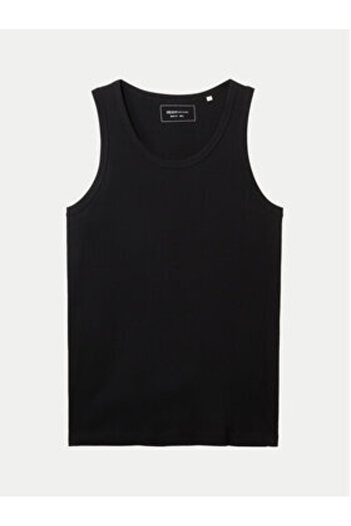 Tom Tailor Denim Mens Tank top 1042035 Black