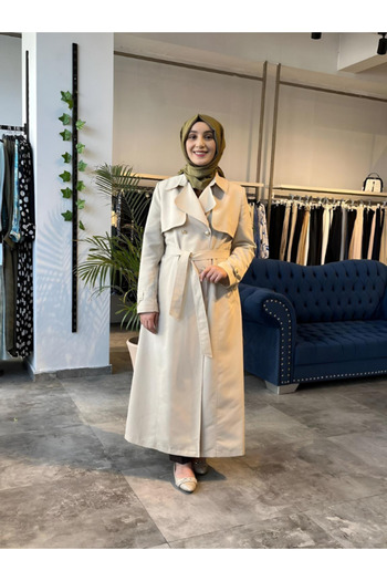 Zühre Women's Chain Unlined Trench Coat