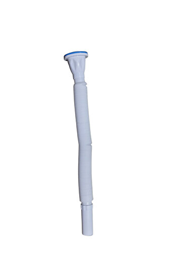 Sfk Enes ticaret UZUN SİFON GIRTLAK BORU LAVABO ÇELİK SÜZGEÇ 50 CN