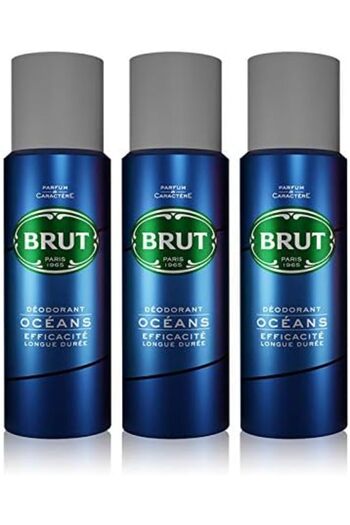 Brut Ocean Men's Deodorant 200ml (Pack of 3)