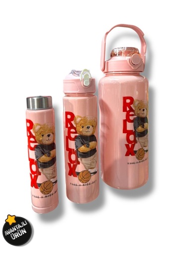 madam gold Water Canteen Large and Small Size with Gift