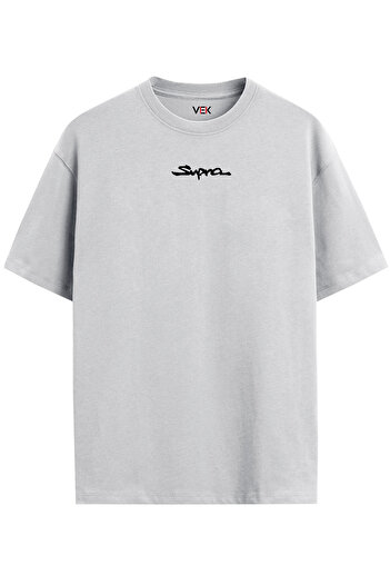 Uniquetex Vek Car Printed Oversize T-Shirt Spra