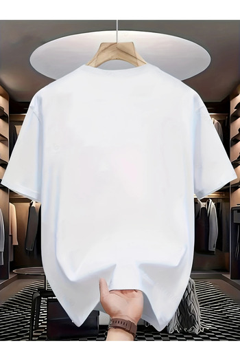 Pink Sky Βαμβακερό oversize "Rose" με στάμπα με κοντό μανίκι Crew λαιμόκοψη Άνετο μπλουζάκι καθημερινής χρήσης