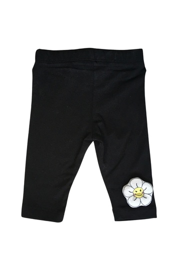 Divonette Baby Girl Lycra Long Tights Set of 3 - Daisy, Bird and Letter Patterned Tights