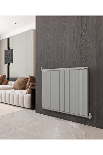 Radium Nilüfer Alüminyum Radyatör 600X1200 mm İpek Gri