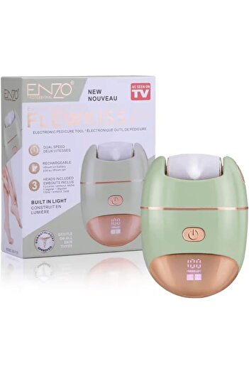 ENZO EN-7101 Electric Foot File (Pink) - Intl Version
