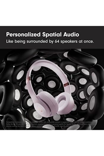 Beats Solo 4 - Wireless Bluetooth On-ear Headphones, Apple & Android Compatible, Up To 50 Hours Of B