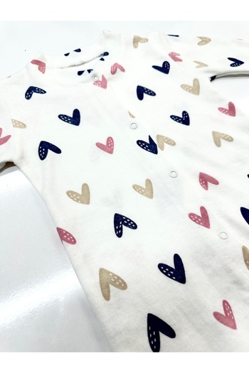 ENİA BABY Newborn Baby Booties Cotton Snap Rompers 0-3 Months (Baby Girl Boy Newborn)