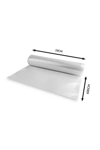 varioshop VarioShop® embossed vacuum bags, 28 x 600 cm, for food vacuum sealers, suitable for
