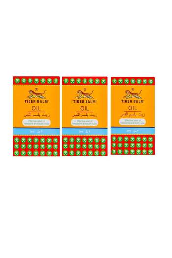 Tiger Balm Oil For Headache And Stuffy Nose 3ml (Pack of 3)