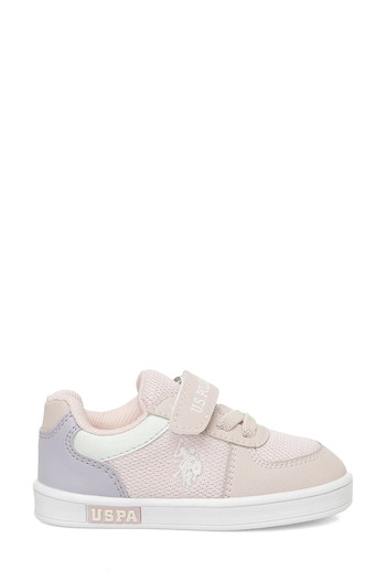 U.S. Polo Assn. U.S. Polo Assn. Girl's Pink Sneaker