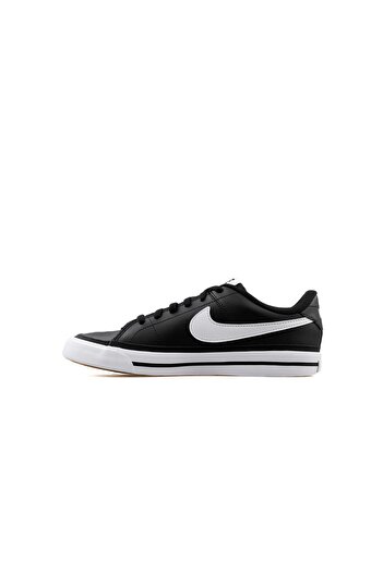 Nike Court Legacy (Gs) Kids Black Running Shoes - Da5380-002