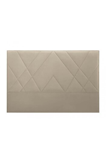 House One H001 | Velvet headboard - Brown - 140x200 cm