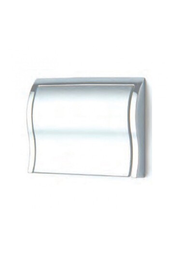 KOÇSAN Sheet Office Matte Chrome 64 mm Handle Luxury Country Kitchen Furniture Cabinet Drawer Handle
