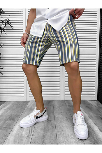 dehaine Men's casual shorts, gray, 13124