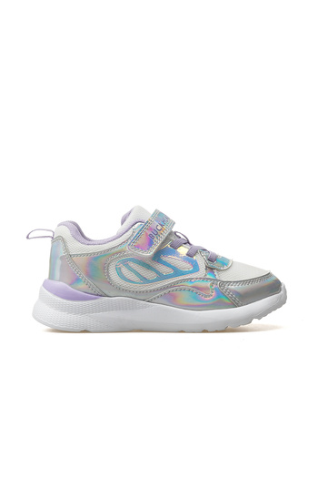 BUCKHEAD Girl's Sneaker Sports Shoes 25Y Buck3027 Silver