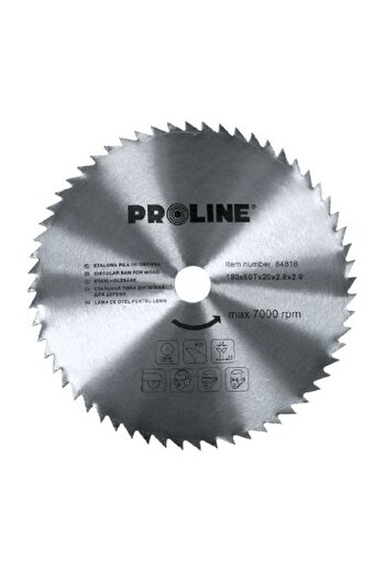 PROLINE Circular Saw Blade For Wood 315Mm / 60D.