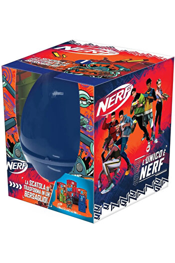 Nerf Set of 2 Hasbro Egg 2022 Launchers with surprises, multicolor, Nerf