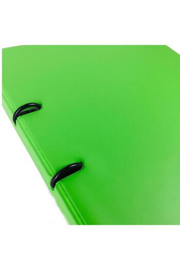 Nusrat Bilişim Önder Rainbow Colors 2 Ring PVC Green 121-19