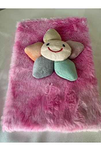 PARLAK EVREN Daisy Plush Notebook