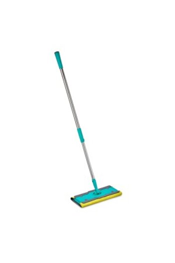 Venus Dsh Flat Clip-On Mop With Microfiber Cloth, Telescopic Metal Handle