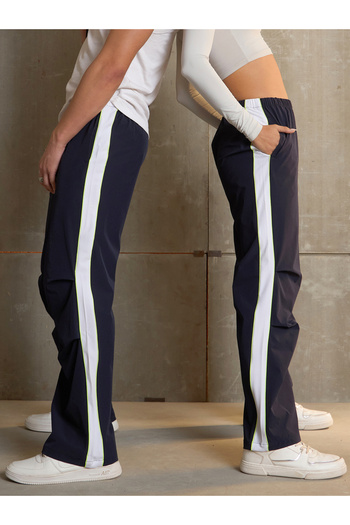 Sassafras By Styli Side Panel Baggy Parachute Pants
