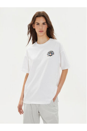 Converse converse Women's T-Shirt 10026373-A03 White