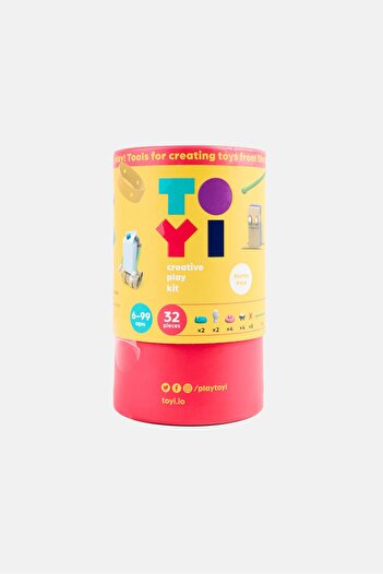 Toyi 32 Pieces Recycle Anything Standard Creative Building Kit
