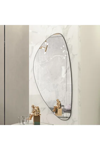 Marsah Home Decorative wall mirror, asymmetric Garcia, 120x60 Cm