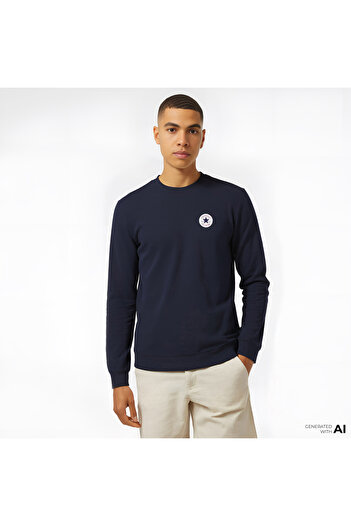 Converse Go-To Unisex Siyah Sweatshirt