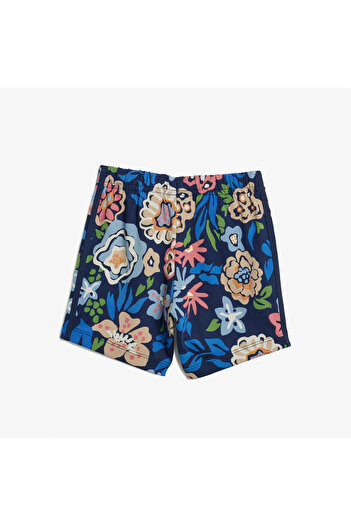 adidas Originals Flowers Çocuk Mavi Şort Takım