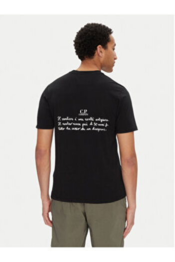 C.P. COMPANY cp company Men's T-Shirt 18CMTS319A005431G Black