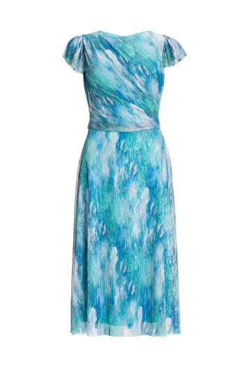 Swing Rochie de cocktail pentru femei 5AI21300 albastră