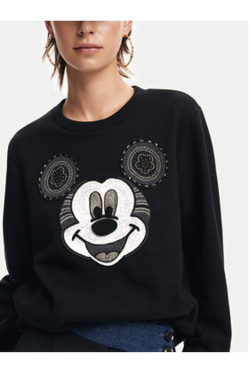 Desigual desigual Women's Sweatshirt 24WWSK10 Black