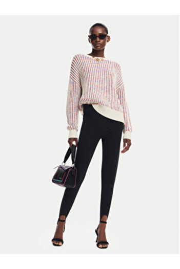 Desigual Women's Sweater 24WWJF34 Ecru