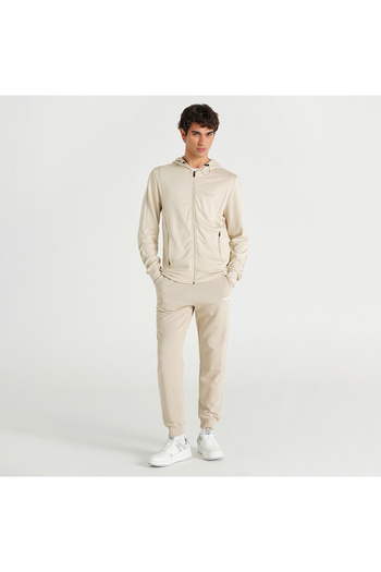 hummel Ανδρικό μπεζ φούτερ Elemental Regular