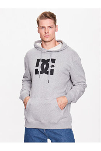 DC Mens Sweatshirt ADYSF03099 Gray