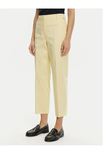 Tommy Hilfiger Women's Chinos WW0WW40504 Yellow