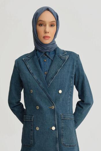Armine Blazer Denim Ceket 25yd9121 Indigo