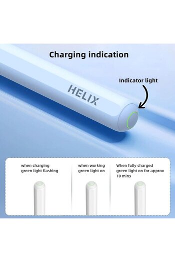 Helix قلم هيلي بين أبل باللون الأبيض