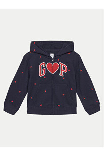 GAP Hanorac pentru fete 576630-01 Bleumarin