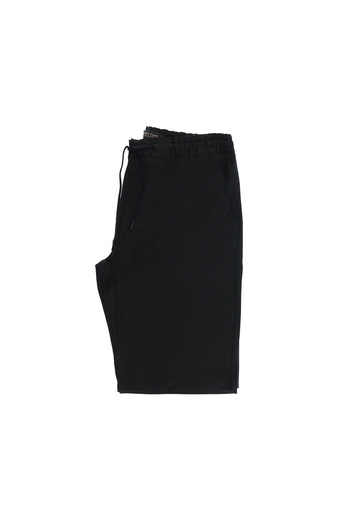 Kiğılı Linen Bermuda Shorts with Elastic Waist