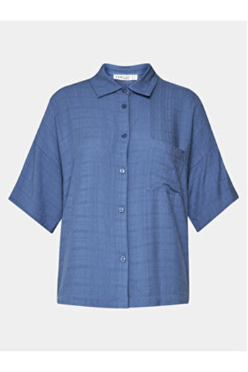 Femilet Tricou de pijama pentru femei FNAGJ5 albastru