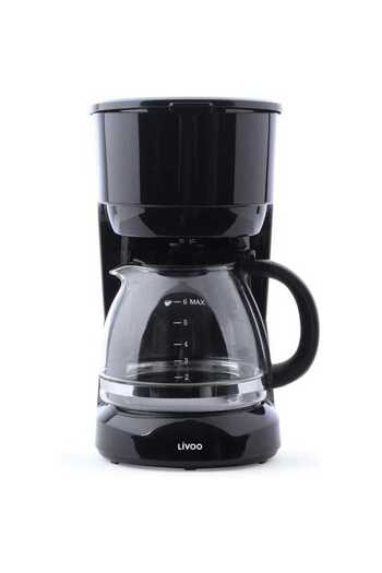 LİVOO Filtru cafea Livoo DOD183N 600W Negru
