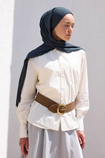 Qef Comfort Luxe Shawl Anthracite